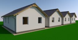 Új építésű 3 szoba+nappalis sorházi lakás Kiskunlacházán!