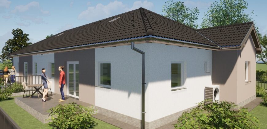 Kiskunlacházán új építésű, 84 m²-es ikerházi lakás!