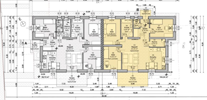 Kiskunlacházán új építésű, 84 m²-es ikerházi lakás!