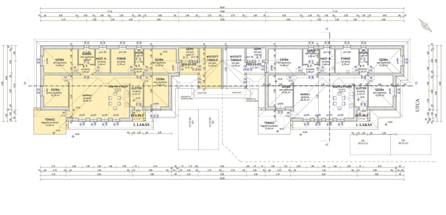 Dunavarsányban, új építésű, nettó 118 m²-es, HÁTSÓ ikerházi lakás!