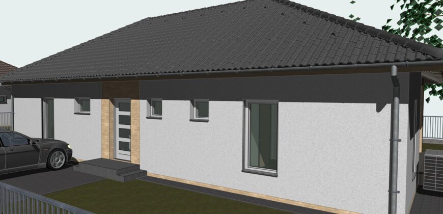 ÚJ ÉPÍTÉSŰ, 4 HÁLÓSZOBÁS CSALÁDI HÁZ KISKUNLACHÁZÁN!